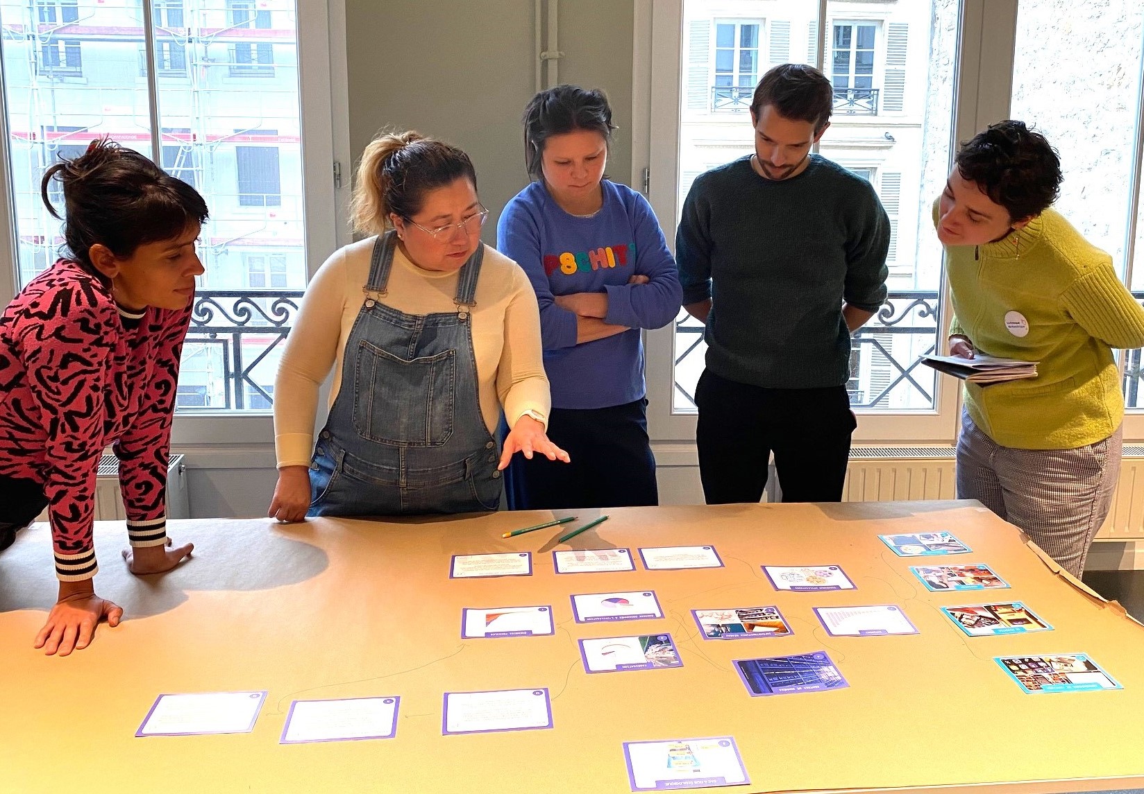 Photo atelier Fresque du Numérique